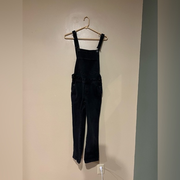 BDG Urban Outfitter Washed Black Overalls Size XS - Picture 1 of 8